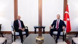 Dışişleri Bakanı Hakan Fidan ABD Büyükelçisi Tom Barrack ile görüştü