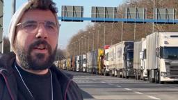 Sınırda 75 saatlik 'Schengen' nöbeti! Türk şoförler mahsur kaldı