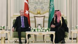 Cumhurbaşkanı Erdoğan, Suudi Arabistan Veliaht Prensi Selman ile görüştü