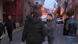 Sancaktepe'de silahlı çatışma! Yaşananlar güvenlik kamerasında