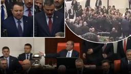 Meclis'te gerginlik! Akın Gürlek'in yemin etmesini engellemek isteyen CHP'li vekiller kürsüyü işgal etti