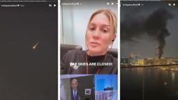 İran füzesi Dubai'deki lüks otele isabet etti! Ünlü isimler mahsur kaldı