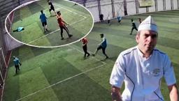 Halı sahada kahreden ölüm! Göğsüne çarpan top sonu oldu