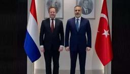 Dışişleri Bakanı Hakan Fidan, Hollanda Adalet ve Güvenlik Bakanı Van Weel ile Ankara'da görüştü