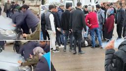 Şanlıurfa'da dehşet! 14 yaşındaki çocuğa çarpıp ağır yaraladı, kalabalığın üzerine sürerek kaçtı