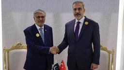 Bakan Fidan, Pakistanlı mevkidaşı Ishaq Dar ile görüştü