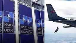 NATO’dan Türk askerine övgü! 'Türk paraşütçüleri için yükseklik bir sınır değil, özgürlüğün başladığı yerdir'