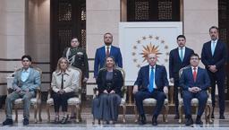 Cumhurbaşkanı Erdoğan, 5 ülkenin büyükelçisini kabul etti