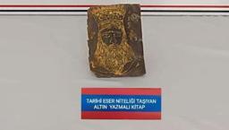 Yozgat’ta tarihi eser operasyonu! Altın yazmalı antik kitap ele geçirildi