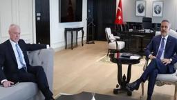 Dışişleri Bakanı Hakan Fidan, Kanada Başbakanı Kıdemli Danışmanı Morrison ile görüştü