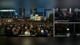CHP Genel Merkezi ve İstanbul İl Başkanlığı önünde kalabalık toplandı