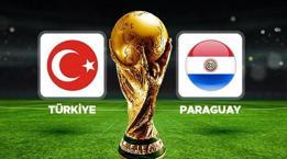 Dünya Kupası'nda Türkiye - Paraguay maçı: Kırmızı kart çıktı, Paraguay 10 kişi kaldı