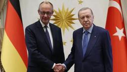 Cumhurbaşkanı Erdoğan, Almanya Şansölyesi Merz ile görüştü