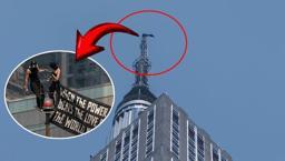 443 metre yükseklikte akılalmaz evlilik teklifi! Rus çift gözaltına alındı