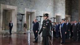 NATO heyetinden Anıtkabir'e ziyaret
