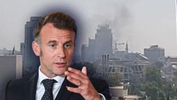 Suriye'nin başkenti Şam'da patlama! Macron'un kaldığı otelin yakınında alarm