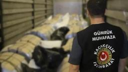 Kapıkule'de 1 ton 153 kilogram uyuşturucu ele geçirildi