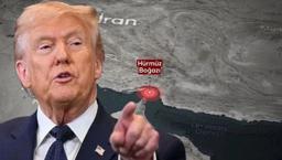Trump'tan İran'a sert tehdit: 'Hürmüz'de her ateşe karşılık bombalayacağız'