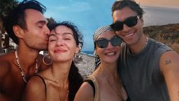 Aşıklar tatilde! Birce Akalay ile Hakan Kurtaş’tan romantik pozlar