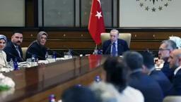 Cumhurbaşkanı Erdoğan şehit ailelerini kabul etti