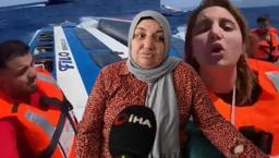 Girne’de feribot faciasında can pazarı! 'Anne, ölüyoruz, hakkını helal et'
