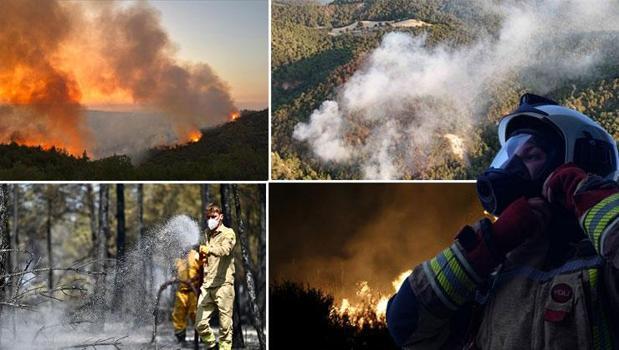 Alevler ormanı yakıyor, dumanı ciğerleri mahvediyor! KOAH ve astım hastaları alarmda: Belirtileri tetikliyor)