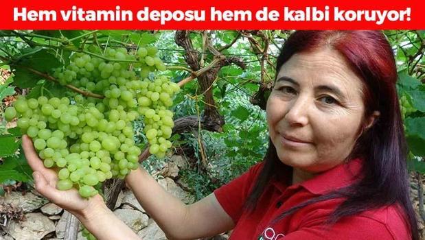 Her gün avuç avuç yiyin! Kalbin meyvesi olarak da biliniyor, B6 vitamini, potasyum, bakır, manganez ne ararsan onda! Doğal resveratrol)