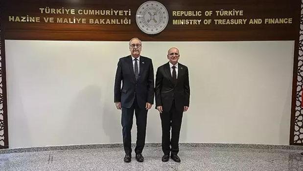 Bakan Şimşek, İsviçre Konfederasyonu Başkan Yardımcısı Parmelin ile bir araya geldi)