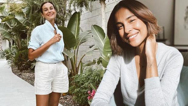 Güzelliğiyle yıllara meydan okuyor! Arzum Onan'dan 53. yaş pozları)