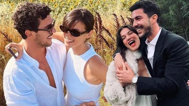 Kaan Yıldırım'dan Pınar Deniz'e romantik kutlama! 'Canım karım')