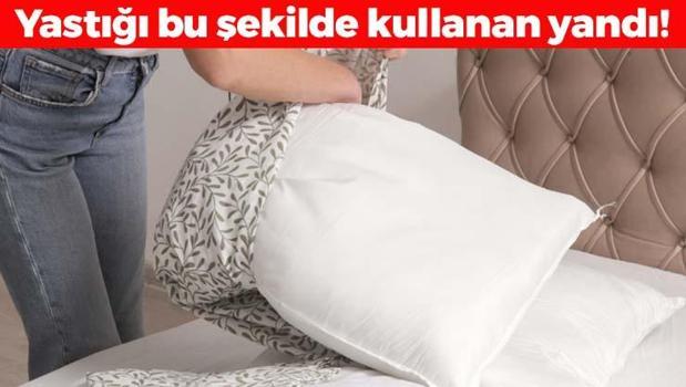 Yastığı böyle kullanan yandı! Cildi anında 10 yıl yaşlandırıyor, yüzü kırışıkla dolduruyor!)