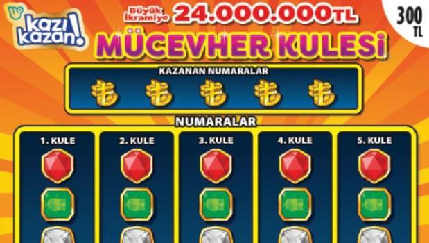 Mücevher Kulesi’nden 24 milyon TL kazanma şansı)