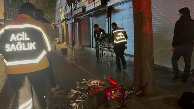 Ehliyetsiz sürücü çarptığı bekçi için gözyaşı döktü!)