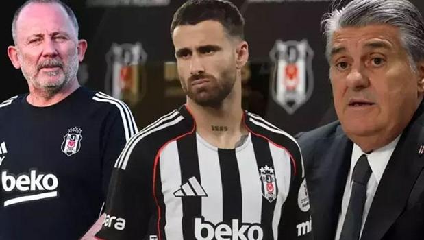 Beşiktaş'ta tarihi Rafa Silva krizi! Sergen Yalçın açıkladı: 'Menajeri kulübü tehdit ediyor')