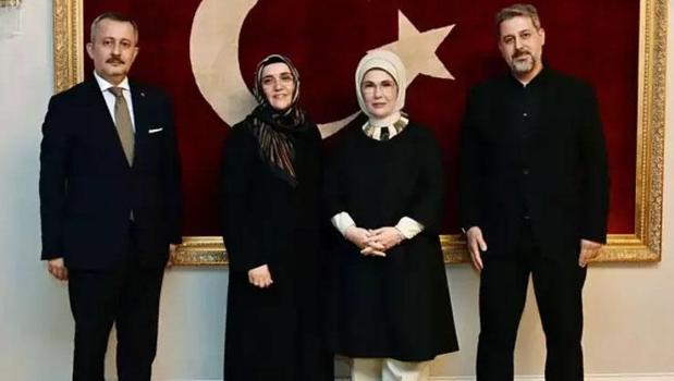 Emine Erdoğan, İstanbul Aile Vakfı temsilcileriyle bir araya geldi)