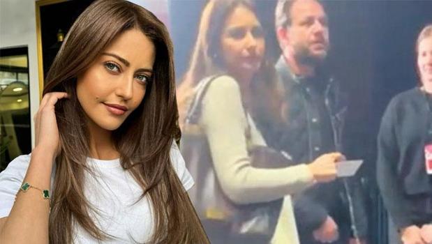 Oyuncu Tuğba Melis Türk'ün panik anları! Sevgilisiyle görüntülendi)