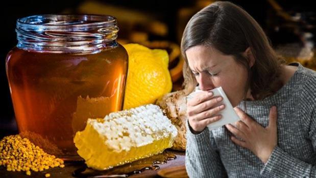 Öksürük, balgam ve hırıltının kökünü kazıyor! Balgamın en doğal ilacı: 3 malzeme ile hazırlanıyor)