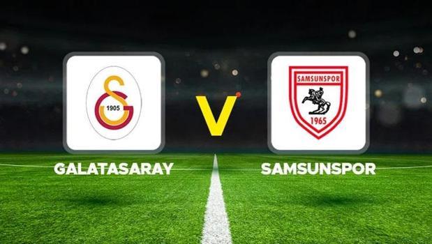 Galatasaray - Samsunspor karşılaşmasında ilk düdük geldi!)