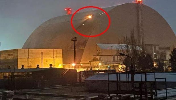 Yetkililer duyurdu! Çernobil'de tedirgin eden hasar)