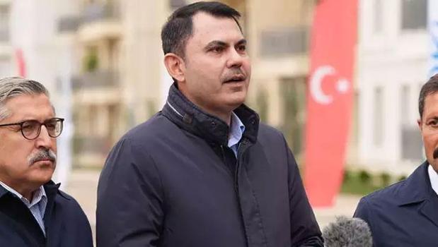 Bakan Kurum, deprem bölgesi Hatay’da incelemelerde bulundu)