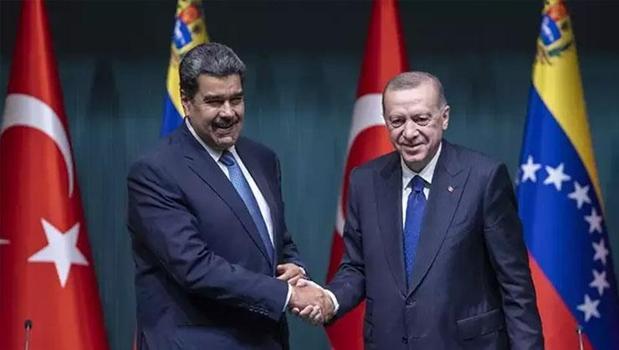 Cumhurbaşkanı Erdoğan, Venezuela Cumhurbaşkanı Maduro ile görüştü)