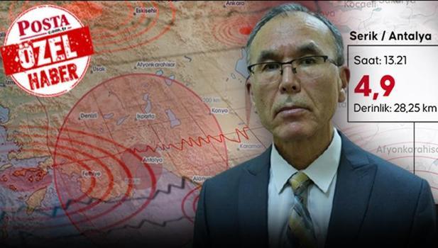 Antalya'yı sallayan gerçek! Depremler peş peşe geldi: 'Ana şok olduğunu düşünmek gerek')