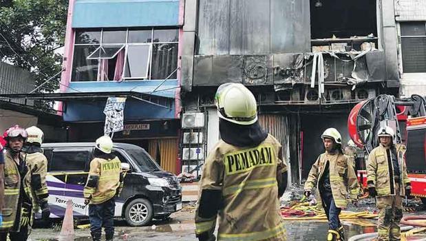 Batarya patladı facia yaşandı)