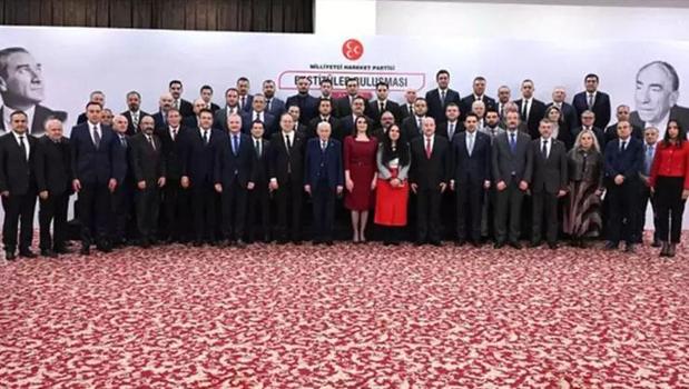 MHP Genel Başkanı Bahçeli, parti bünyesindeki enstitülerin temsilcileriyle bir araya geldi)