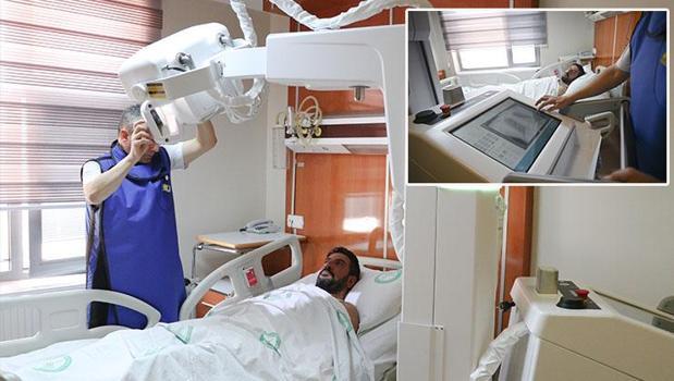 Yerli ve milli mobil röntgen cihazı sahada! Radyasyonu az, yapay zeka desteği var)