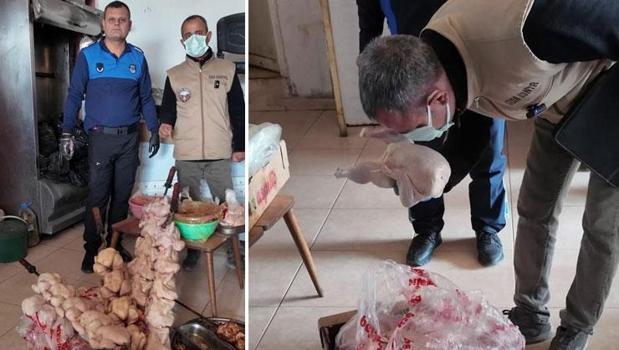 Zabıta ekipleri bile dayanamadı! Dönerci mühürlendi: Leş kokusu var)