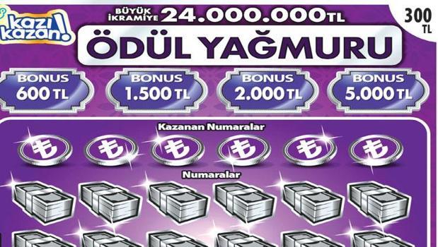 Ödül Yağmuru'ndan 24 milyon lira ikramiye!)