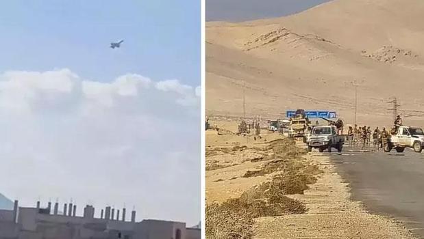 Suriye&#x27;de ABD&#x27;li askerlere ate&#x15F; a&#xE7;&#x131;ld&#x131;! Sava&#x15F; u&#xE7;aklar&#x131; havaland&#x131;)