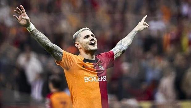 Galatasaray'da Mauro Icardi tarihe geçmeye hazırlanıyor! Efsane oyuncunun rekoruna ortak oldu)