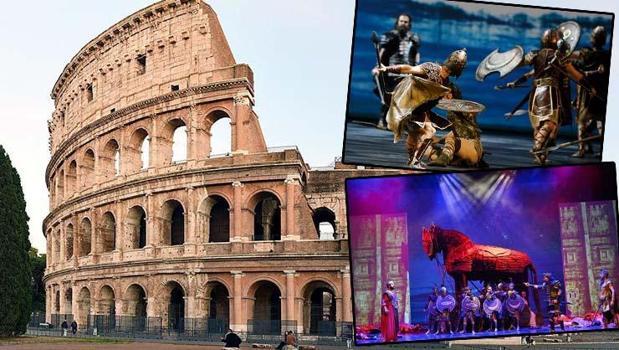 Göbeklitepe'den sonra Troya çıkarması! Dünya mirası Troya Antik Roma'nın Kalbi Kolezyum'da sergilenecek)